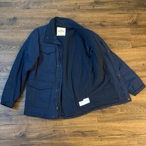 Hollister Dark Blue Winter Jacket